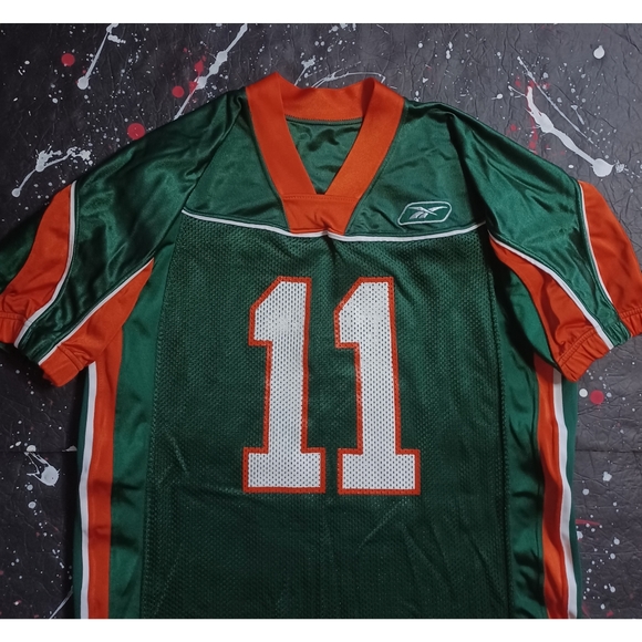 Miami Hurricanes vintage Ken Dorsey exclusive Reebok x NCAA football jersey RARE - Picture 2 of 11